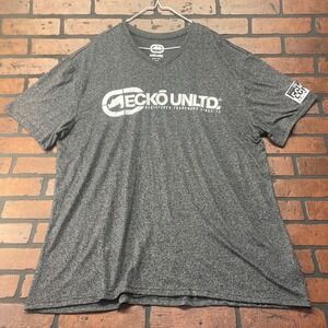 Ecko Unltd Men's 2XL Dark Grey Rhino Graphic Tee Cotton Blend Streetwear